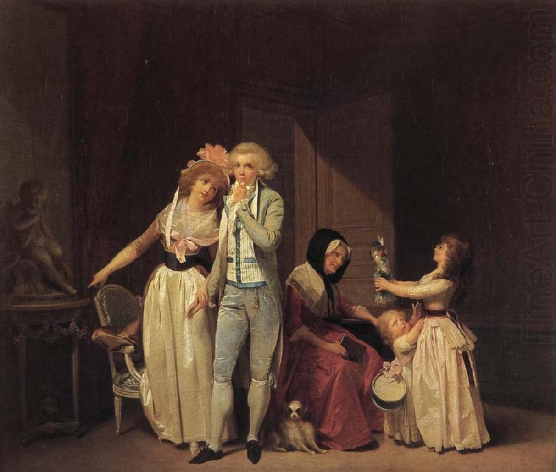 Ce qui allume l'amour l'eteint ou le philosophe, Louis-Leopold Boilly